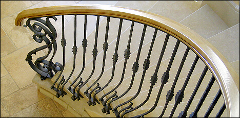 Staircase - Ornamental Ironwork | Kansas City, MO